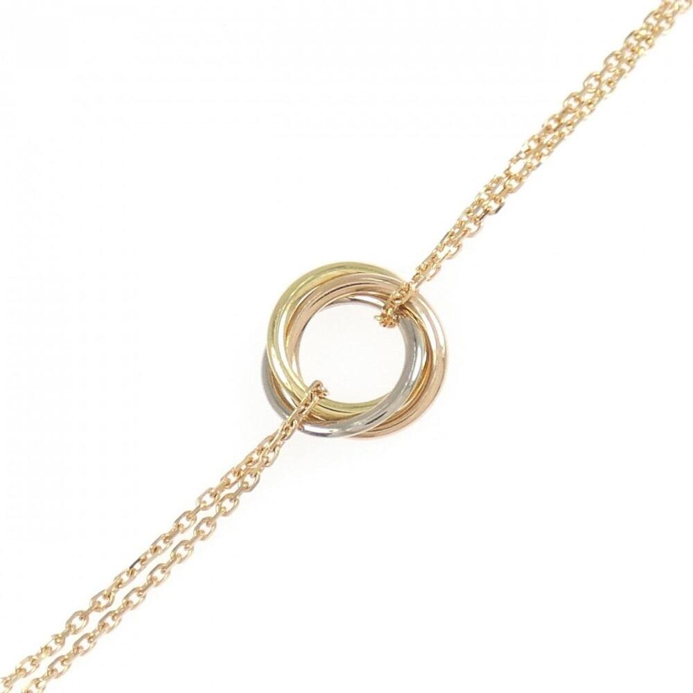 CARTIER Gold Trinity Charm Bracelet